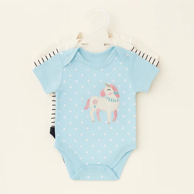 3-Pack Unisex Baby Onesies – 0-3, 3-6, and 6-9 months old — Baby Clothing — Chikaro